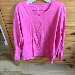 Great Northwest Clothing Company Pink Relaxed Long Sleeve T-Shirt